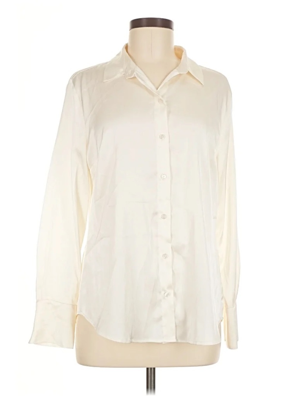 Banana Republic Ivory Button-Down Shirt
